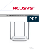 Router Mercusys - MW325 - Manual