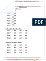 CBSE Class 3 Mathematics - 4 Digit Numbers PDF