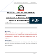 Lab Report6 - Dynamic Vibration Absorber