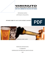 Informe Analisis Psicodinamico Sobre Un Caso de Alcohlismo