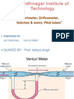 Venturimeter, Orificemeter