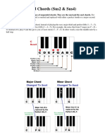 Piano Suspended Chords - Suspended Chords