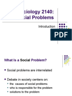 Sociology 2140: Social Problems