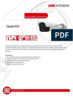 DS-2TD2636B-15/P Thermographic Bullet Body Temperature Measurement Camera