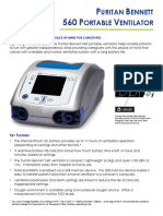 P B 560 P V: Uritan Ennett Ortable Entilator