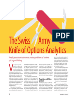 The Swiss Army Knife of Options Analytics: Vola Dynamics