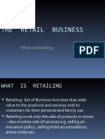 The Retail Business Intro