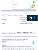 Incident Communication Plan Template PDF