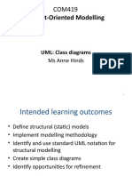 Object-Oriented Modelling: UML: Class Diagrams