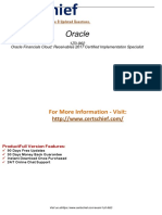 Oracle: For More Information - Visit