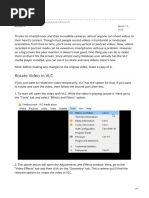 Windowsloop: Rotate Video in VLC
