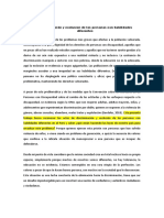 Discriminación y Exclusion de Las Personas Con Habilidades Diferentes