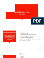 Self-Reflection Powerpoint