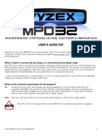 Vyzex MPD32 User's Guide Manual