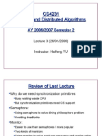 CS4231 Parallel and Distributed Algorithms