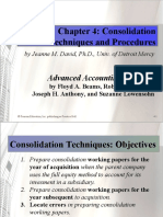 Chapter 4: Consolidation Techniques and Procedures: Advanced Accounting