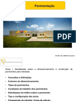 Conf 1 Pavimentacao - 1 PDF