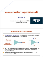 Amplificatori Operazionali 1 PDF