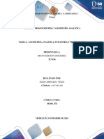 Tarea 4 - Geometría Analitica, Sumatoria y Productoria