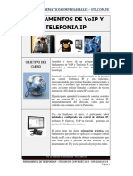 FUNDAMENTOS DE VoIP Y TELEFONIA IP