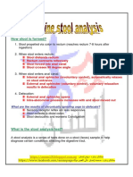 Stool Analysis