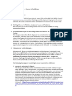 DRP - Literature Research - Women in Real Estate: 2. Working Women in Pakistan: Analysis of Issues and Problems