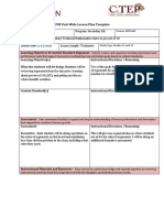 UMF Unit-Wide Lesson Plan Template