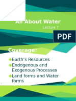 Lecture 7 - All About Water (S)