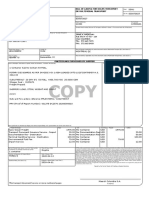 Bill of Lading For Ocean Transport or Multimodal Transport