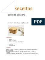 Receitas de Bolo de Bolacha