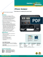 Appliance Tester/Power Analyzer: Compact, Battery Operated Device For Analyzing AC Power Loads