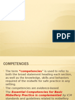 Basic Competencies of Midwifery