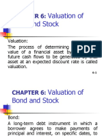 Valuation of Bond and Stock