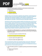 ML7111 MCQs Answers March 2020