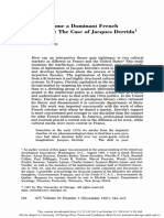 Lamont, Michèle - How To Become A Dominant French Philosopher - The Case of Jacques Derrida PDF