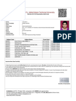 Admit Card 2019-20 Odd-Sem PDF