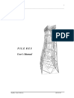 Pile Res User's Manual: P R U ' M 2014-01-01