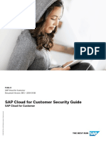 SAP Cloud For Customer Security Guide