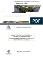 Guía de Estudio de Relaciones Cráneo Mandibulares Paciente Desdentado Total 2020 PDF