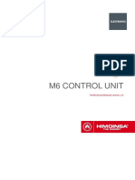 M6 Control Unit: Professional Manual Version 1.0