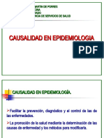 Causalidad en Epidemiologia