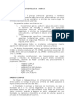 Garantias Constitucionais Individuais e Coletivas