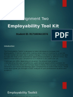 Assignment Two: Employability Tool Kit