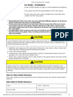 Valves and Valve Stem Seals - Installation PDF