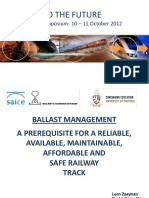 Ballast Maintenance