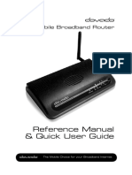 Dovado UMR Mobile Broadband Router - Manual PDF