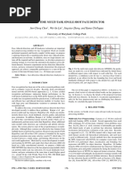 A Real-Time Multi-Task Single Shot Face Detector Jun-Cheng Chen, Wei-An Lin, Jingxiao Zheng, and Rama Chellappa University of Maryland, College Park