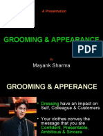 Grooming & Appearance: Mayank Sharma
