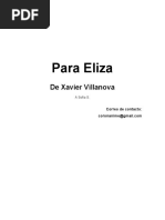 Para Eliza XavierVillanova PDF