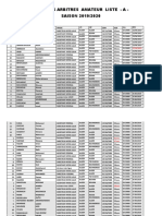 Liste Des Arbitres